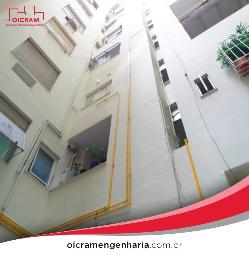 Restauração de Prisma de Ventilação - OICRAM Engenharia